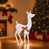 3D Kalėdų elnias LOVIISA 110 LED Šalta balta 70 x 26 x 100 cm
