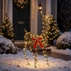 3D Kalėdų elnias LOVIISA 110 LED Šilta balta 70 x 26 x 100 cm