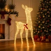 3D Kalėdų elnias LOVIISA 110 LED Šilta balta 70 x 26 x 100 cm