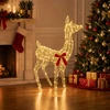 3D Kalėdų elnias LOVIISA 110 LED Šilta balta 70 x 26 x 100 cm