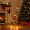 3D Kalėdų elnias LOVIISA 110 LED Šilta balta 70 x 26 x 100 cm