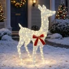 3D Kalėdų elnias LOVIISA 110 LED Šilta balta 70 x 26 x 100 cm