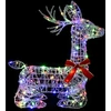 3D Kalėdų elnias LOVIISA 140 LED Įvairių spalvų 55 x 22 x 63 cm