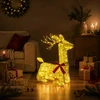 3D Kalėdų elnias LOVIISA 140 LED Šilta balta 55 x 22 x 63 cm