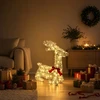 3D Kalėdų elnias LOVIISA 140 LED Šilta balta 55 x 22 x 63 cm
