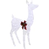 3D Kalėdų elnias LOVIISA 200 LED Šalta balta 96 x 40 x 140 cm