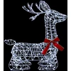 3D Kalėdų elnias LOVIISA 280 LED Šalta balta 55 x 22 x 63 cm