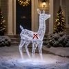 3D Kalėdų elnias LOVIISA 285 LED Šalta balta 70 x 26 x 100 cm