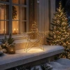 3D Kalėdų žvaigždė 120 LED Šilta balta 55 x 53,5 x 10 cm