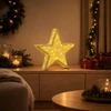 3D Kalėdų žvaigždė 50 LED Šilta balta 55 x 53,5 x 10 cm