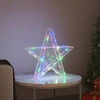 3D žvaigždė 50 LED Įvairiaspalvis 55 x 53.5 x 10 cm Akrilas