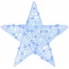 3D žvaigždė su 50 LED Mėlyna 55 x 53.5 x 10 cm Akrilas