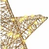 3D žvaigždė su 50 LED Šilta balta 55 x 52.5 x 9 cm PET