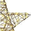 3D žvaigždė su 50 LED Šilta balta 55 x 52.5 x 9 cm Ratanas