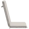 4 dalių aukšto atlošo Bhair pagalvės GEMERT 4 vnt. Balta