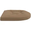 4 dalių sėdynės pagalvėlės 4 vnt. 100% poliesteris Taupe