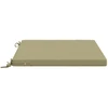 Sėdynių pagalvėlės SOEST 4 vnt. 100% poliesteris Šviesiai žalia
