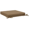 4 dalių sėdynės pagalvėlės SOEST 4 vnt. 100% poliesteris Taupe