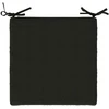 4 dalių sėdynės pagalvėlės SOEST 4 vnt. 100% poliesteris Juoda