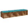 4 dalių sėdynės pagalvėlės SOEST 4 vnt. 100% poliesteris Turkio