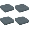 4 dalių sėdynės pagalvėlės VIANEN 4 pcs 100% poliesteris Mėlyna
