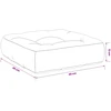 4 dalių sėdynės pagalvėlės VIANEN 4 pcs 100% poliesteris