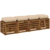 4 dalių sėdynės pagalvėlės VIANEN 4 pcs 100% poliesteris