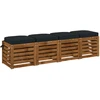 4 dalių sėdynių pagalvėlės SOEST 4 pcs 100% poliesteris