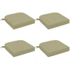 4 dalių sėdynių pagalvėlės SOEST 4 pcs 100% poliesteris