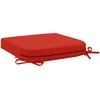 4 dalių sėdynių pagalvėlės SOEST 4 pcs 100% poliesteris Raudona