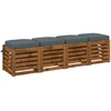 4 dalių sėdynių pagalvėlės SOEST 4 pcs 100% poliesteris Mėlyna