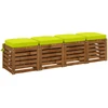 4 dalių sėdynių pagalvėlės SOEST 4 pcs 100% poliesteris