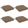4 dalių sėdynių pagalvėlės SOEST 4 pcs 100% poliesteris Taupe