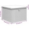Sofos komplektas 4 vnt. Šviesiai pilka poliratanas