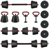 4-in-1 hantelių rinkinys 40 kg Juoda ir raudona
