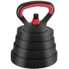 4-in-1 hantelių rinkinys 40kg Juoda ir raudona
