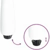 Lauko baldų komplektas Sodo valgomojo komplektas 7 pcs Balta Aliuminis