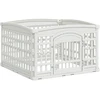 4 panelių šunų žaidimų buferis Balta 91 x 91 x 58 cm Plastmasė