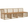 4 sėdimų vietų sodo sofa su kaire ranka 4 pcs 4-Vietų skaičius