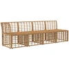 4 sėdimų vietų sodo sofa su kaire ranka 4 vnt. 4-Vietų skaičius