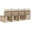 4 sėdimų vietų sodo sofa su kaire ranka 4 pcs 4-Vietų skaičius