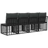 4 sėdimų vietų sodo sofa su kaire ranka 4 pcs 4-Vietų skaičius