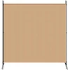 4-skydelis kambario skirstytuvas Smėlio 525 x 180 cm Audinys