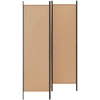 4-skydelis kambario skirstytuvas Smėlio 200 x 180 cm Audinys