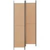 4-skydelis kambario skirstytuvas Smėlio 200 x 220 cm Audinys