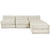 Modulinė sofa 4 pcs Kreminė Audinys
