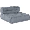 Modulinė sofa 4 pcs Pilka Audinys