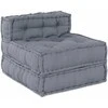 Modulinė sofa 4 pcs Pilka Audinys