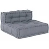 Modulinė sofa 4 pcs Pilka Audinys
