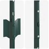 Tvorelės stulpas 44 pcs Žalia 200 cm Plienas